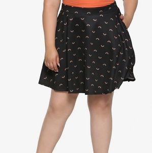 Hot Topic 🌈 Rainbow 🌈 skater skirt size 5